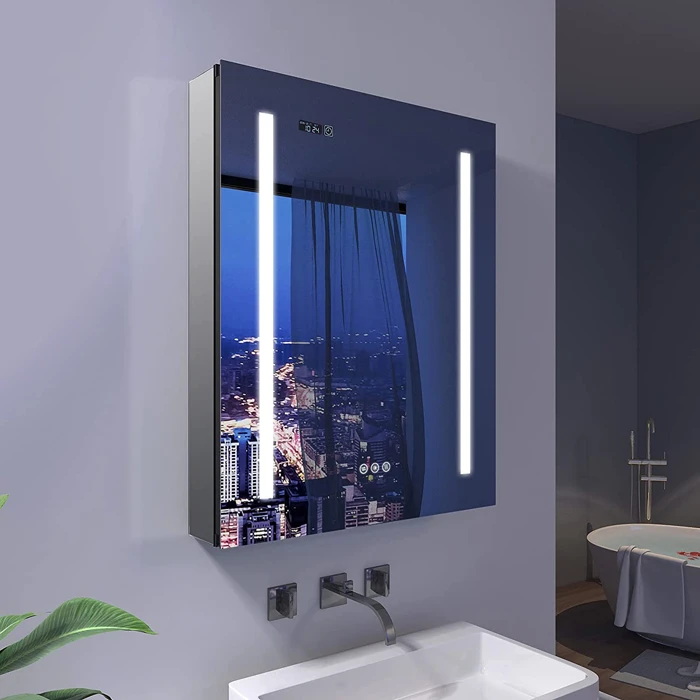 Illuminated Bathroom Mirror Cabinet Illuminated Bathroom Mirror Cabinet